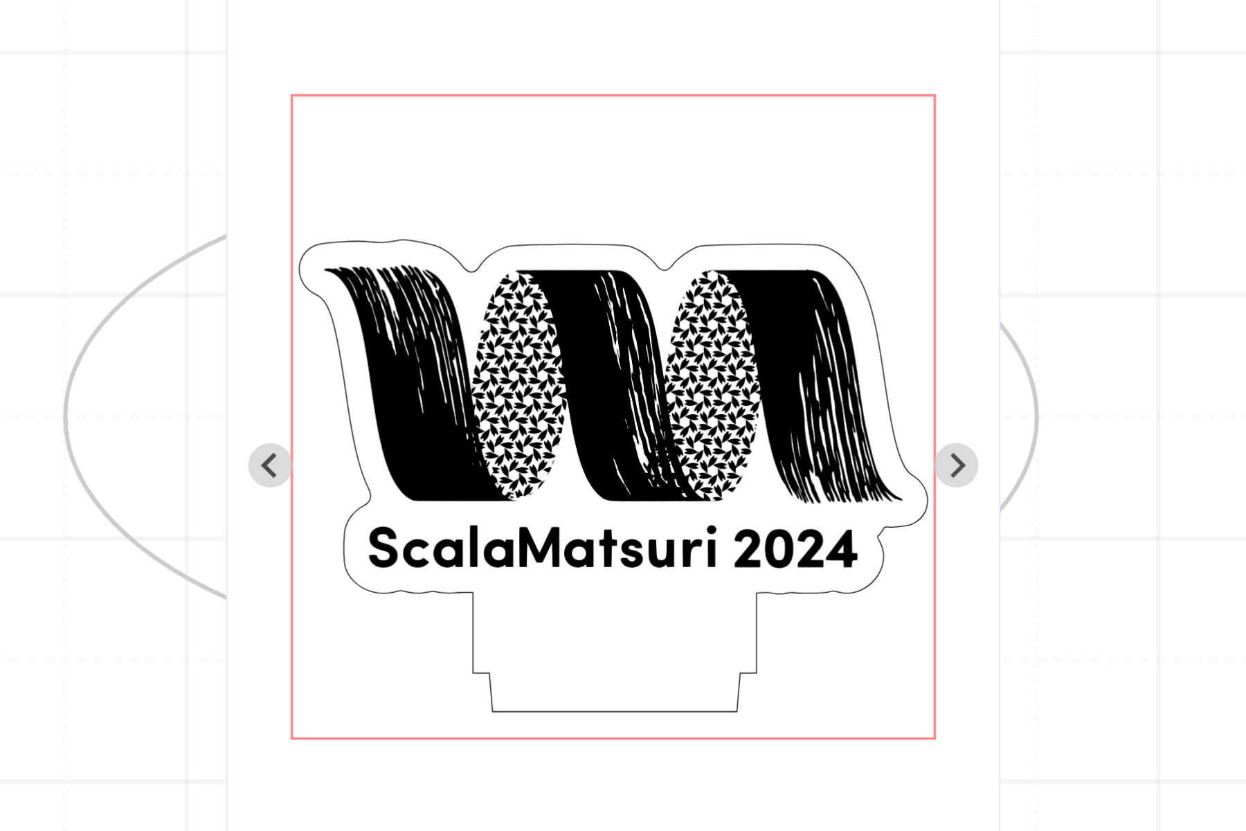 Special commemorative original acrylic stands for ScalaMatsuri 2024 Open Mic Conference